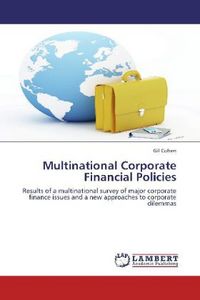 Produktbild: Cohen, G: Multinational Corporate Financial Policies