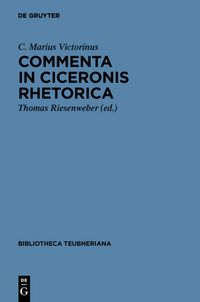 Produktbild: Commenta in Ciceronis Rhetorica