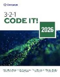 Produktbild: Green, M: 3-2-1 Code It! 2026 Edition
