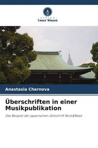 Produktbild: &Uuml;berschriften in einer Musikpublikation