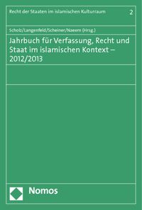 Produktbild: Jahrbuch f&uuml;r Verfassung, Recht und Staat im islamischen Kontext - 2012/2013
