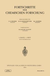 Produktbild: Fortschritte der Chemischen Forschung