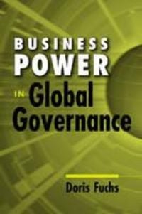 Produktbild: Fuchs, D:  Business Power in Global Governance