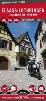Bild vom Artikel MoTourMaps Elsass & Lothringen Auto- und Motorradkarte 1:275.000 vom Autor MoTourMedia
