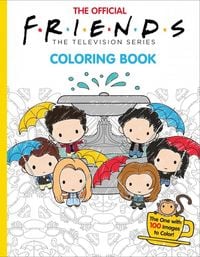 Produktbild: The Official Friends Coloring Book: The One with 100 Images to Color!