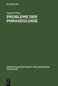 Produktbild: Probleme der Phraseologie