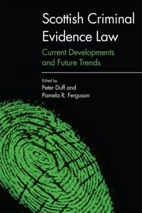 Produktbild: Scottish Criminal Evidence Law