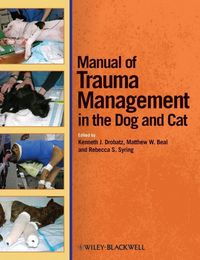 Produktbild: Manual of Trauma Management in the Dog and Cat