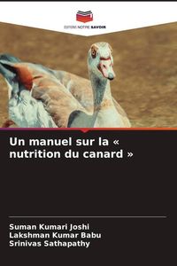 Produktbild: Un manuel sur la ' nutrition du canard '