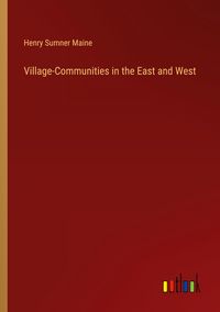 Produktbild: Village-Communities in the East and West