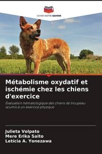 Produktbild: M&eacute;tabolisme oxydatif et isch&eacute;mie chez les chiens d'exercice