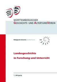 Produktbild: Landesgeschichte in Forschung und Unterricht 1. Jahrgang