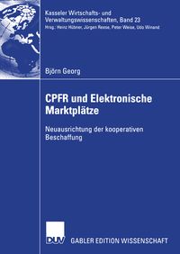 Produktbild: CPFR und Elektronische Marktpl&auml;tze