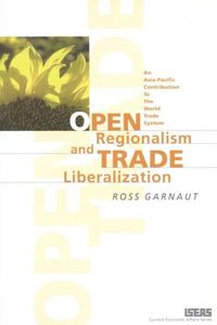 Produktbild: Open Regionalism and Trade Liberalization