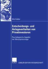 Produktbild: Entscheidungs- und Anlageverhalten von Privatinvestoren