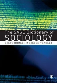 Produktbild: The SAGE Dictionary of Sociology