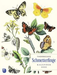 'Thorbeckes Schmetterlinge-Kalender 2025' - 'Tierkalender'