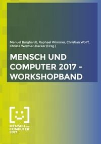 Produktbild: Mensch und Computer 2017 - Workshopband
