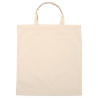 Produktbild: Creativ Company Tragetasche, Gr&ouml;&szlig;e 38x42 cm, 145 g, Hellnatur, 5 Stk
