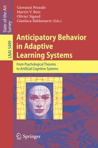 Produktbild: Anticipatory Behavior in Adaptive Learning Systems