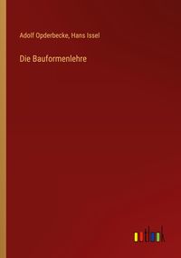 Produktbild: Die Bauformenlehre