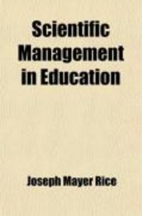 Produktbild: Scientific Management in Education