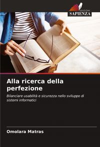 Produktbild: Alla ricerca della perfezione