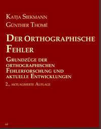 Produktbild: Der orthographische Fehler