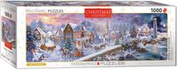 Eurographics 6010-5318 - Panorama Puzzle, Holiday at the Seaside, Christmas Collection, 1000 Teile