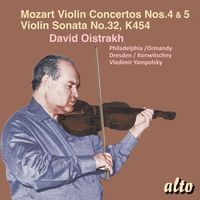 Produktbild: Violinkonzerte 4 & 5/Violinsonate KV 454