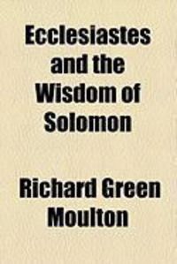 Produktbild: Ecclesiastes and the Wisdom of Solomon