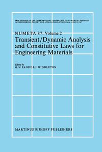 Produktbild: Transient/Dynamic Analysis and Constitutive Laws for Engineering Materials