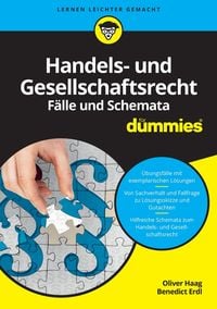 Produktbild: Handels- und Gesellschaftsrecht F&auml;lle und Schemata f&uuml;r Dummies
