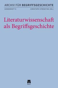 Produktbild: Literaturwissenschaft als Begriffsgeschichte