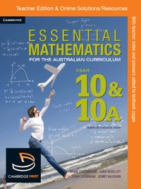 Produktbild: Essential Mathematics for the Australian Curriculum Year 10 Teacher Edition