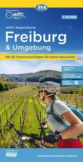 Produktbild: BVA ADFC Regionalkarte Freiburg und Umgebung 1:75.000