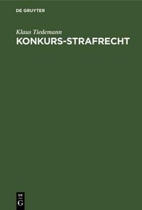 Produktbild: Konkurs-Strafrecht