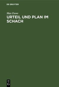 Produktbild: Urteil und Plan im Schach