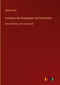 Produktbild: Grundriss der Geographie und Geschichte