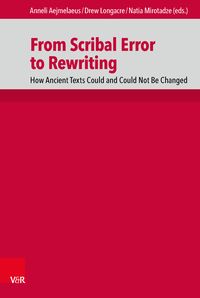 Produktbild: From Scribal Error to Rewriting
