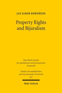 Produktbild: Property Rights and Bijuralism