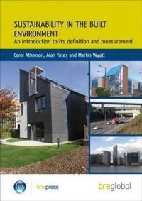 Produktbild: Atkinson, C: Sustainability in the Built Environment