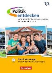 Produktbild: Politik entdecken - Gemeinschaftskunde Differenzierende Ausgabe Baden-W&uuml;rttemberg - Ausgabe ab 2017 - Band 1: 7./8. Schuljahr