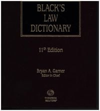 Produktbild: Black's Law Dictionary 11th Edition, Hardcover