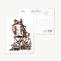 Produktbild: Der Fuchsbau: Detail aus der Weasley-Familienuhr Postkarte