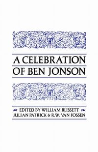 Produktbild: A Celebration of Ben Jonson