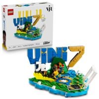 Produktbild: LEGO Editions 43027 Vini Jr., Fu&szlig;ball-Highlights, Fu&szlig;ball-Deko; Bauset f&uuml;r Kinder