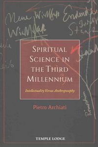 Produktbild: Spiritual Science in the Third Millennium