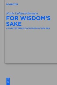 Produktbild: For Wisdom's Sake