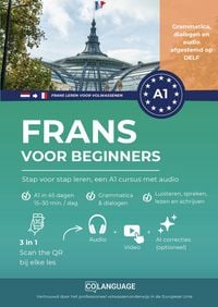 Produktbild: Frans leren voor beginners: Stap voor stap leren, een A1 cursus met audio
